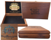1984 Empty Wooden Cigar Box - Add a Touch of Elegance and Sophistication to your Cigar Collection.