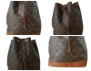 Louis Vuitton Noé - Vintage Monogram Shoulder Bag Grand Authentic.