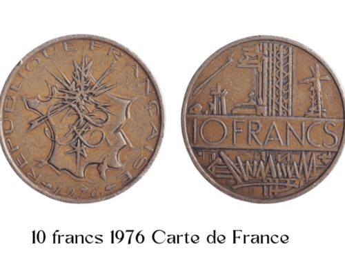 10 Francs 1976 Georges Mathieu