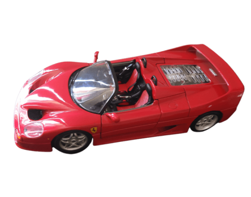 Burago Ferrari - The Ferrari F50 Miniature is Presented in a Beautiful Red Tint.