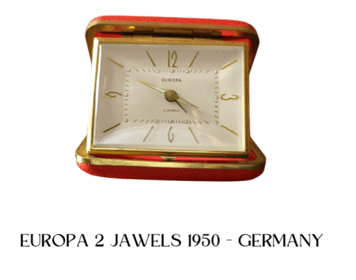 EUROPA Travel Alarm Clock