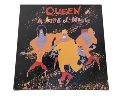 We Guarantee the Authenticity of this Original Vinyl QUEEN - A KIND OF MAGIC 1986.