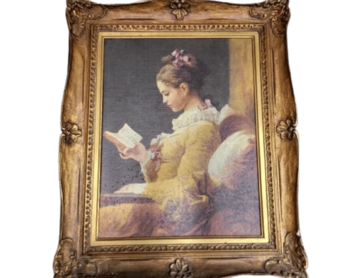 Jean-Honoré Fragonard Circa 1770 - The Girl Reading