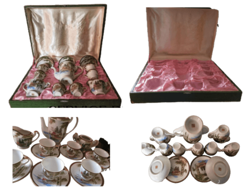 Chinese Porcelain Tea/Coffee Set - Made in China.