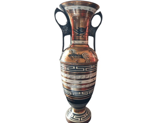 Greece Vase - Oree Geometic And Animals