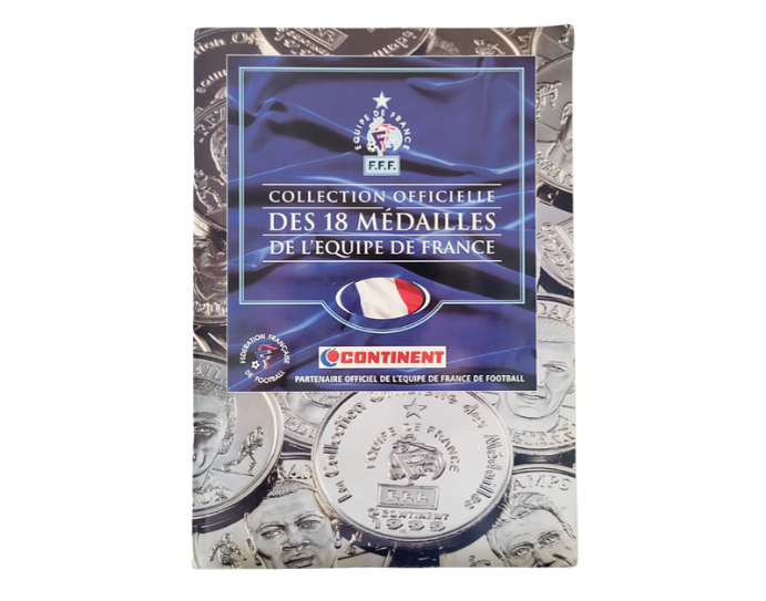 18 Médailles Équipe De France 1999 - Album Collector