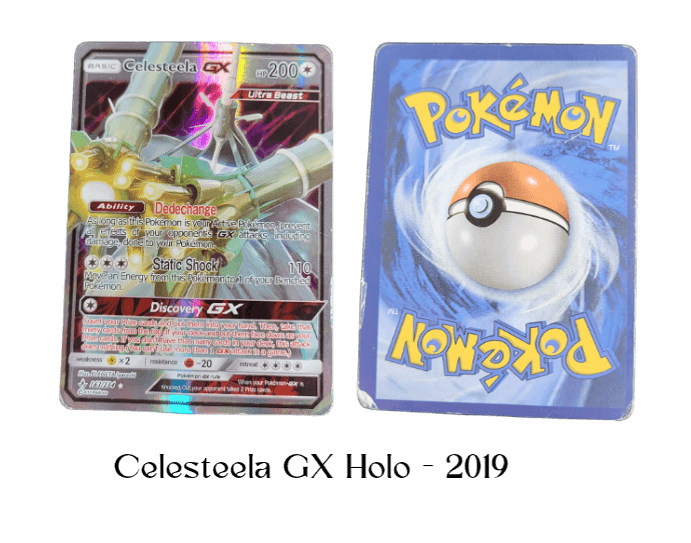 Pokémon Card 2019 - Celesteela GX 163/214 Holo Rare (English version)