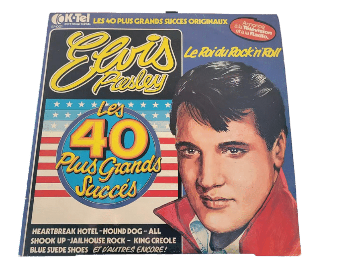 Elvis Presley 1976 - Le Roi Du Rock 'N' Roll - Les 40 Plus Grands Succes, Vinyle