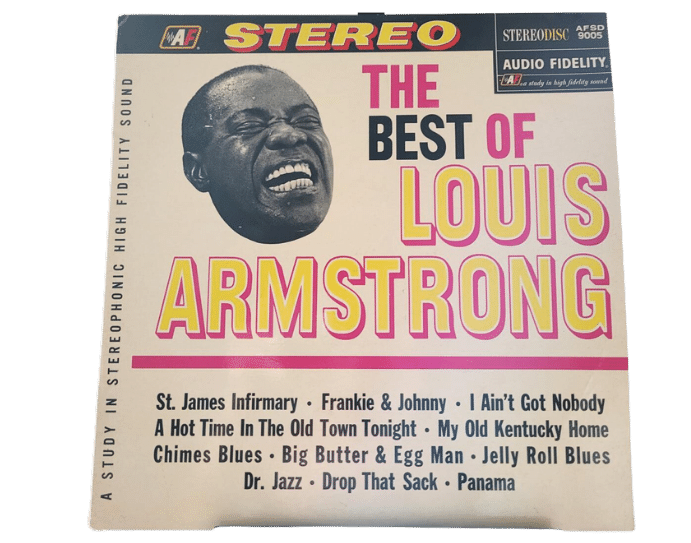 Louis Armstrong "The Best Of Louis Armstrong" - Ce Légendaire Musicien de Jazz, Vinyle 33 Tours