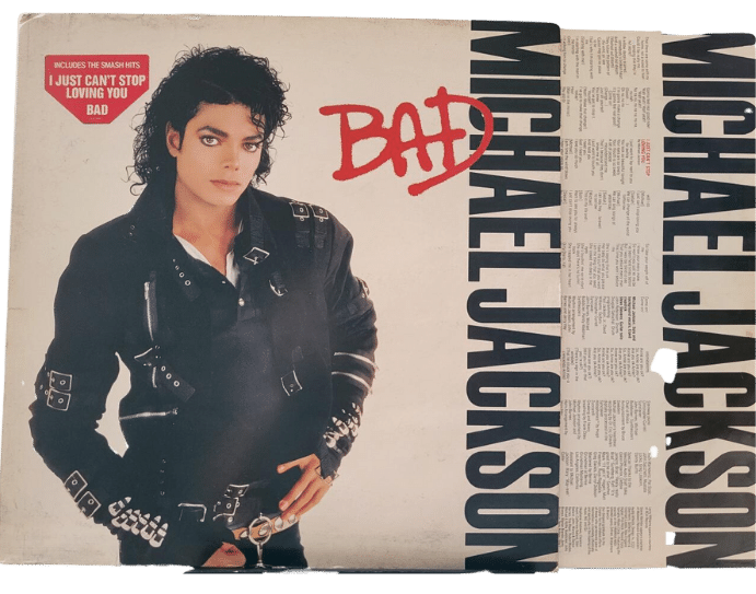Michael Jackson BAD 1987 - Originale Disques Vinyles 33 Tours