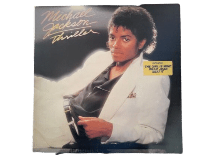 Michael Jackson Thriller 1982 - l'Originale Vinyle (Pochette Ouvrante, Étiquettes d'Origine)