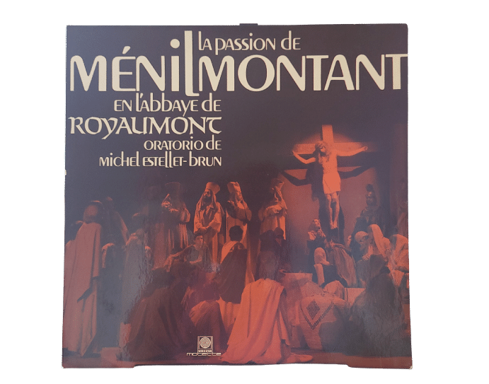 Michel Estellet-Brun La Passion De Ménilmontant M 5006 Vinyle LP Album Dédicacé
