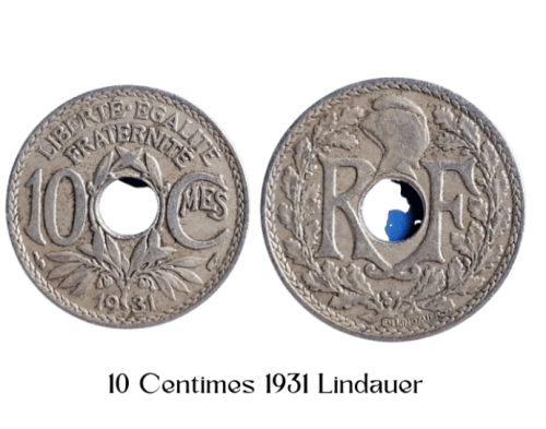 10 Centimes 1931  - (Centimes Lindauer)