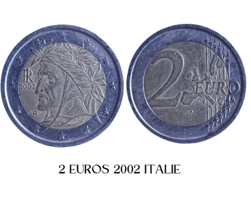 2 Euros Italie 2002 (Dante Allighieri)