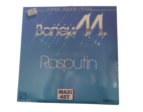 Boney M. 1978 - Vinyle, ce Maxi-Single, Offert en édition Limitée, Dévoile Toute la Richesse Sonore de Raspoutine