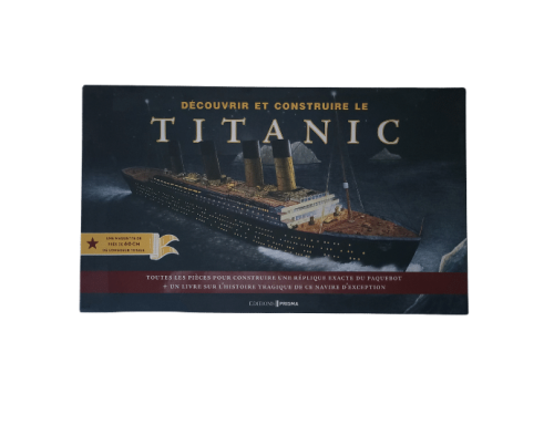 Découvrir et construire le Titanic, Toutes les Pièces pour Construire une Réplique Exacte du Paquebot