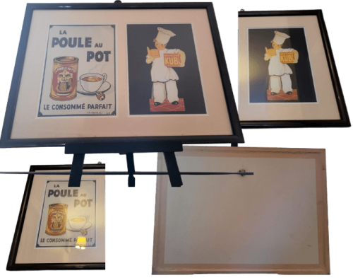 La Poule au Pot & Bouillon Kub - Affiche
