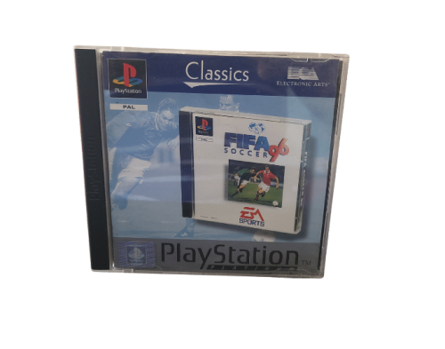 FIFA 96 Soccer sur PlayStation Platinum - Revivez l'Excitation des Débuts de la Franchise FIFA.
