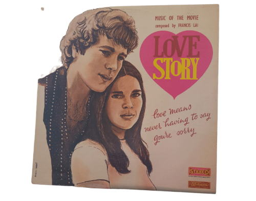 LOVE STORY 1971 - Vinyle de  l'année 1971,  Composée par l'Illustre Francis Lai.