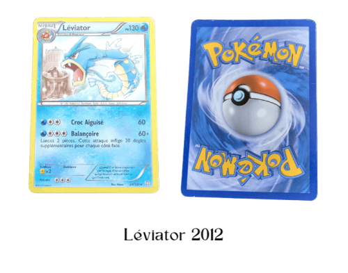 Carte Pokémon Léviator 24/124, PV 130 - 2012