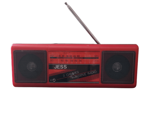 Radio Portable JESS - 2 Gammes, Le modèle JESS 8522 est Fabriqué en Chine avec une Attention Méticuleuse.