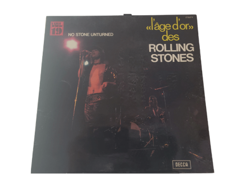 The Rolling Stones - L'Âge D'Or Des Rolling Stones (Vol 19) No Stone Unturned, ce Vinyle Incarne l'Authenticité et la Passion du Rock 'n' Roll.